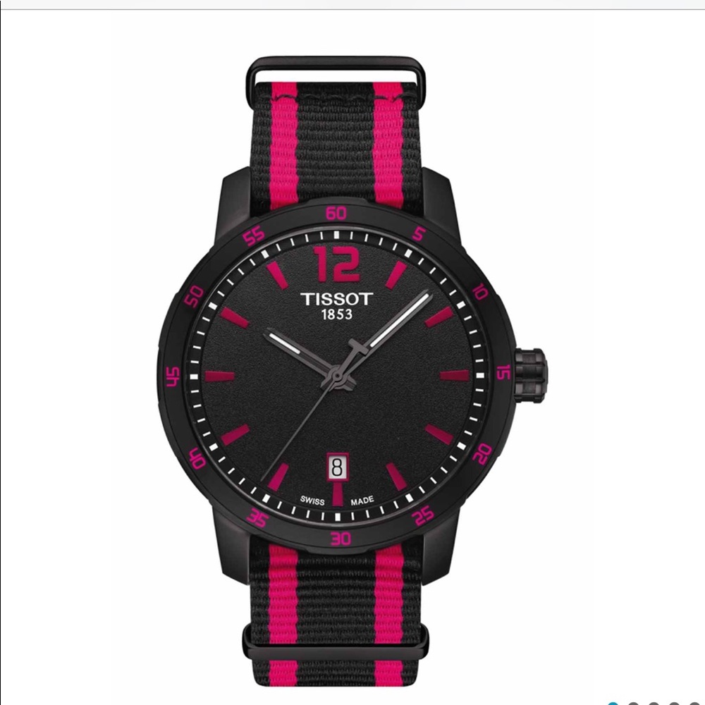 Tissot Unisex Quikster NATO watch - Picture 1 of 5